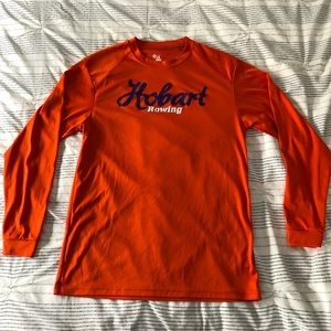 Hobart Long Sleeve Orange T-shirt size Medium